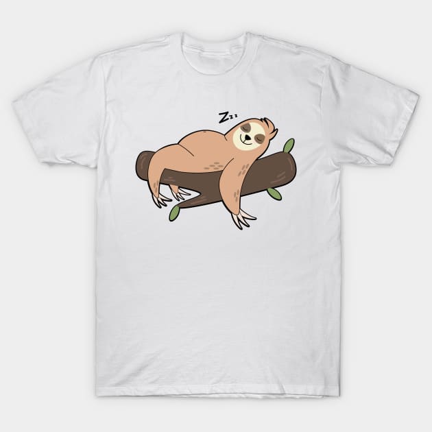 cute sloth T-Shirt by Karroart